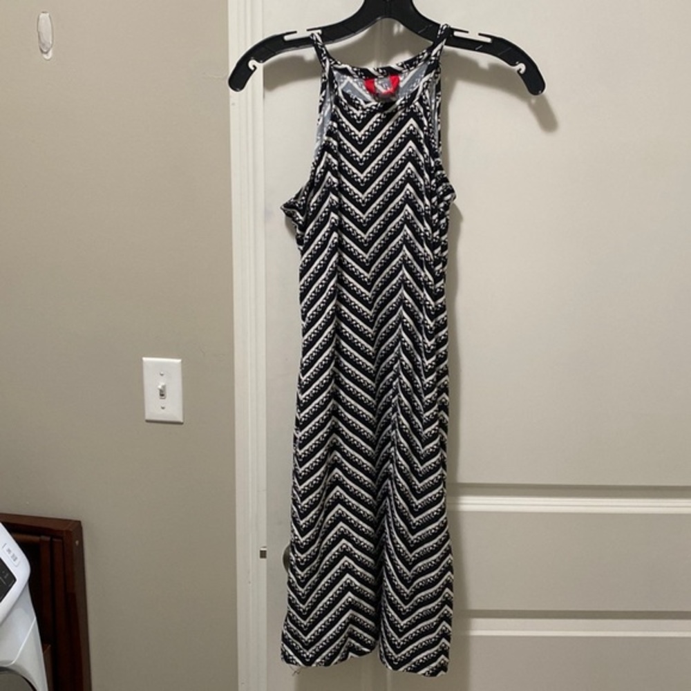 Black and White Bodycon Dress SZ Large